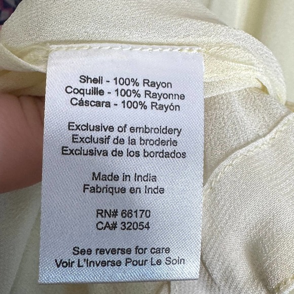 ANTHROPOLOGIE x TANVI KEDIA Veena Beaded Caftan {Y36} - Picture 7 of 7